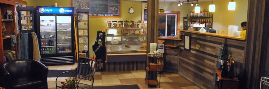 Comfortable and welcoming counter area